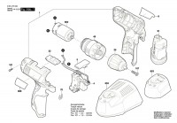 Bosch 3 601 JF3 002 Gsb 120-Li Cordl Perc Screwdr 12 V / Eu Spare Parts